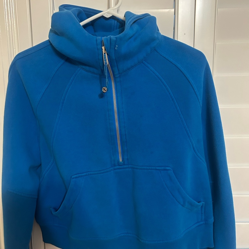 Lululemon Athletica Vibrant Blue Hoodie